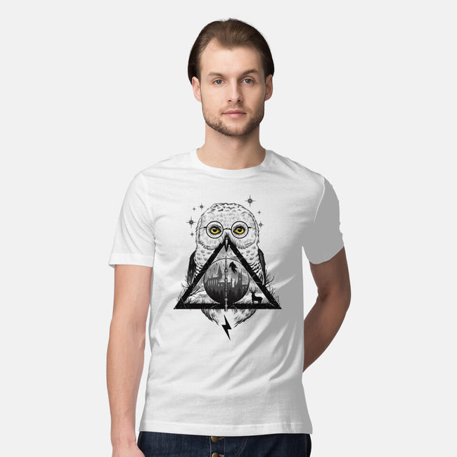 Owls and Wizardry-mens premium tee-vp021