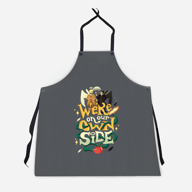 Own Side-unisex kitchen apron-risarodil