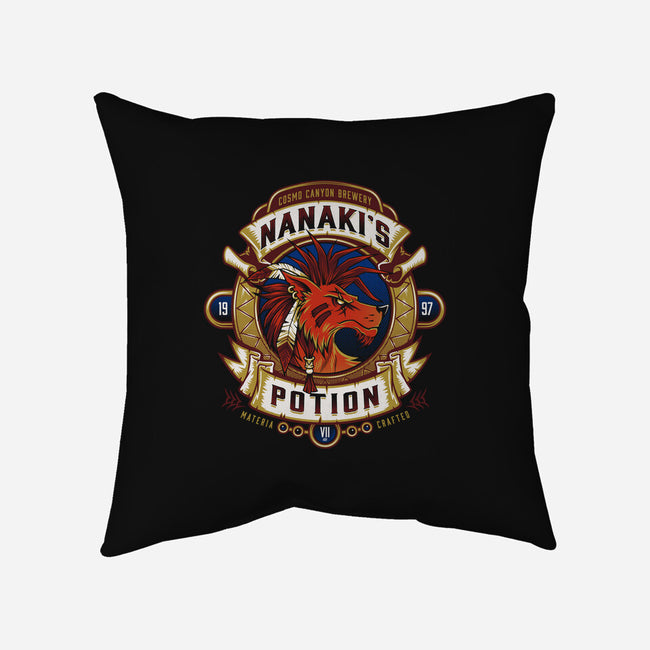 Nanaki's Potion-none removable cover throw pillow-Nemons