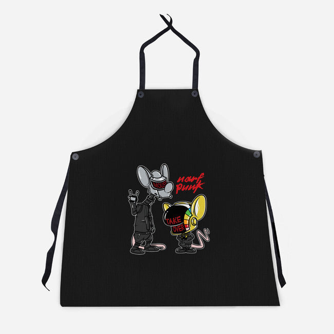 Narf Punk-unisex kitchen apron-Italiux