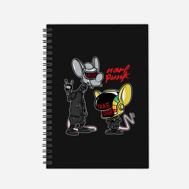 Narf Punk-none dot grid notebook-Italiux