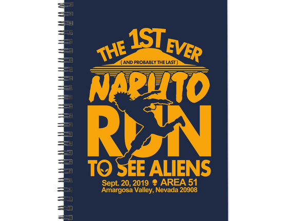 Naruto Run for Aliens