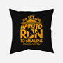 Naruto Run for Aliens-none removable cover throw pillow-Boggs Nicolas