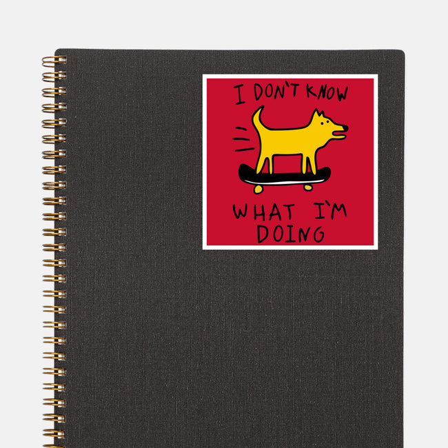 National Mutt Day-none glossy sticker-bakhus