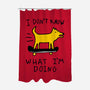 National Mutt Day-none polyester shower curtain-bakhus