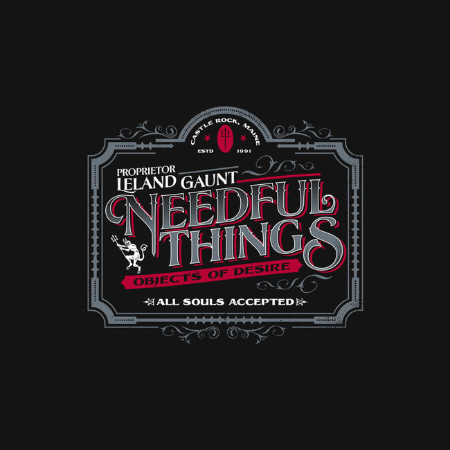 Needful Things-womens racerback tank-Nemons