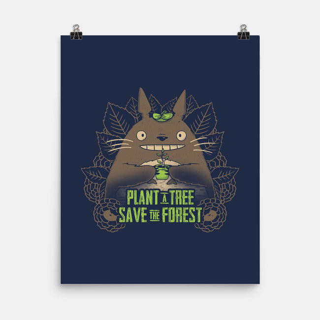 Neighborly Conservationist-none matte poster-yumie