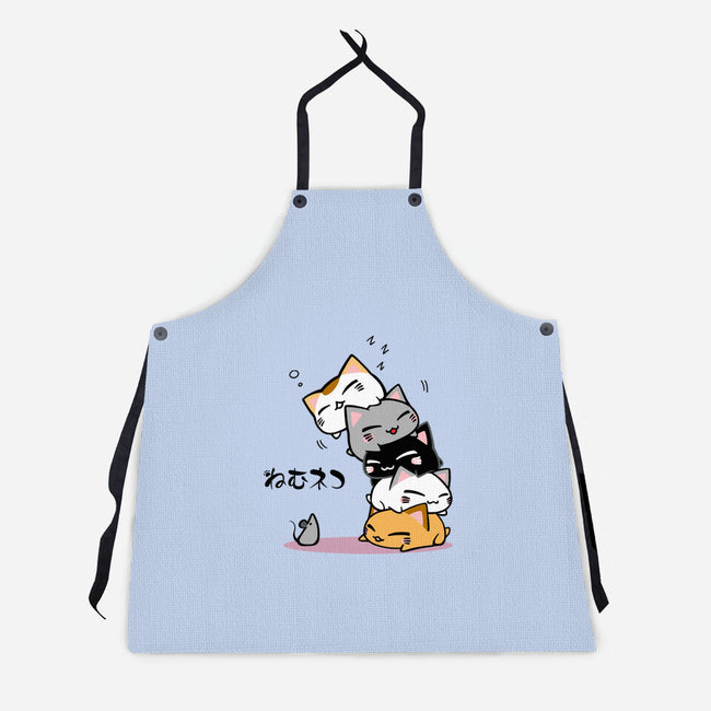 Neko Uh-oh-unisex kitchen apron-JAZZCOLA