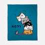 Neko Uh-oh-none fleece blanket-JAZZCOLA
