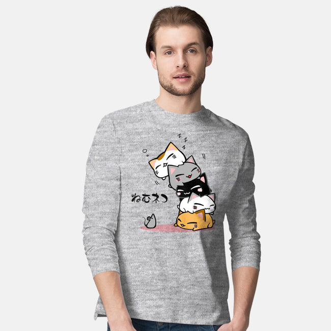 Neko Uh-oh-mens long sleeved tee-JAZZCOLA