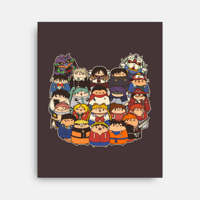 Nekonime-none stretched canvas-batang 9tees