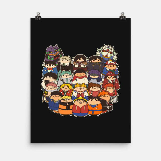 Nekonime-none matte poster-batang 9tees