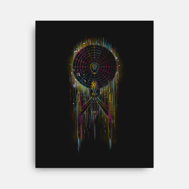 Neon Boldly-none stretched canvas-kharmazero