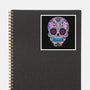 Neon Calavera-none glossy sticker-wotto