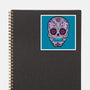 Neon Calavera-none glossy sticker-wotto