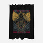 Nergigante-none polyester shower curtain-Melee_Ninja