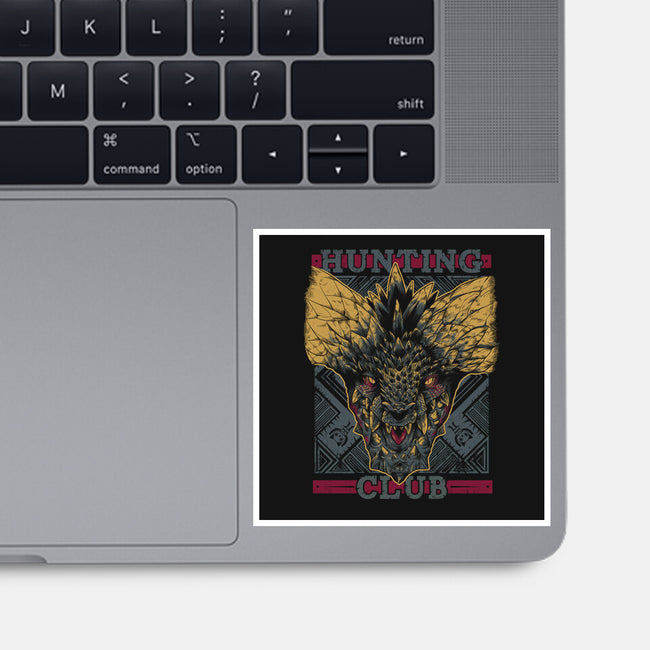 Nergigante-none glossy sticker-Melee_Ninja