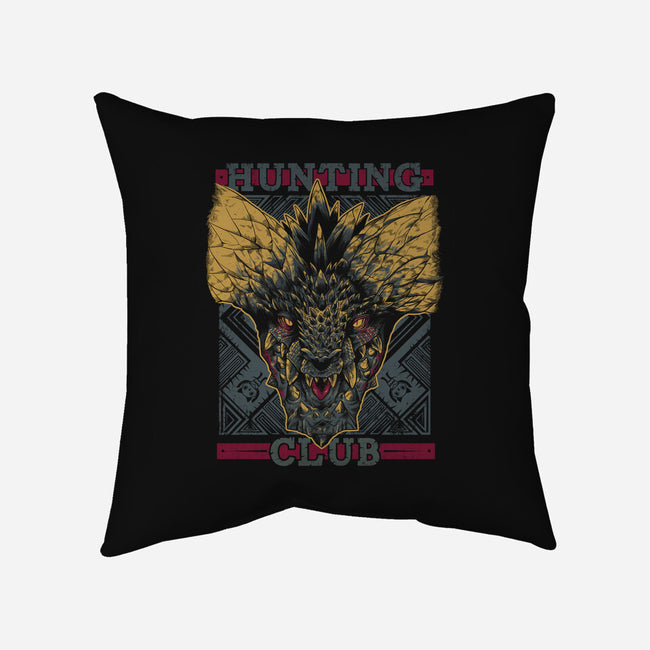 Nergigante-none removable cover w insert throw pillow-Melee_Ninja