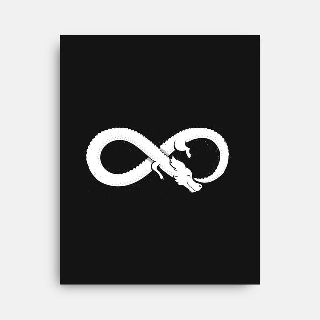 Never Ends-none stretched canvas-DinoMike