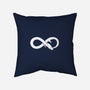 Never Ends-none removable cover throw pillow-DinoMike