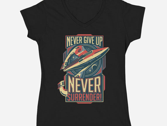 Never Surrender!