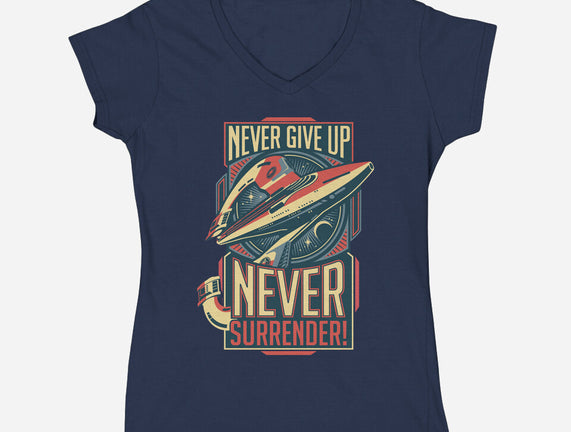 Never Surrender!