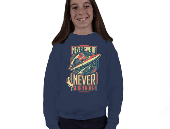 Never Surrender!