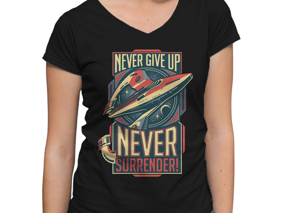 Never Surrender!