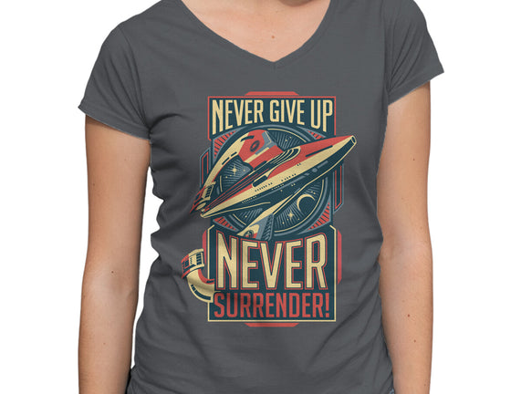 Never Surrender!