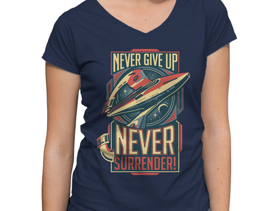Never Surrender!