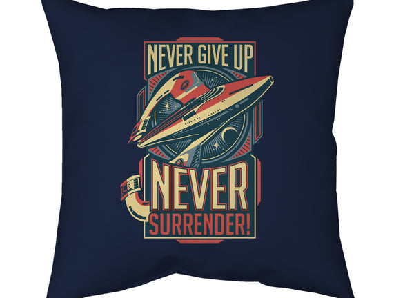 Never Surrender!