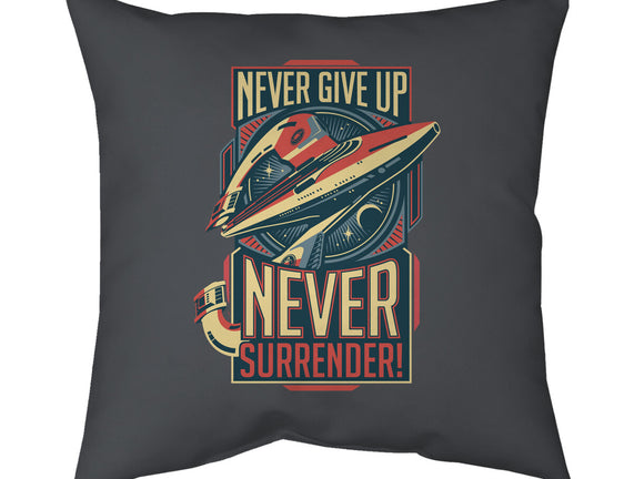 Never Surrender!