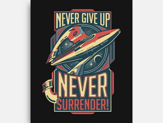 Never Surrender!