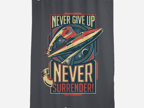 Never Surrender!