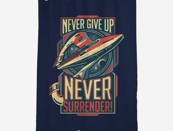 Never Surrender!