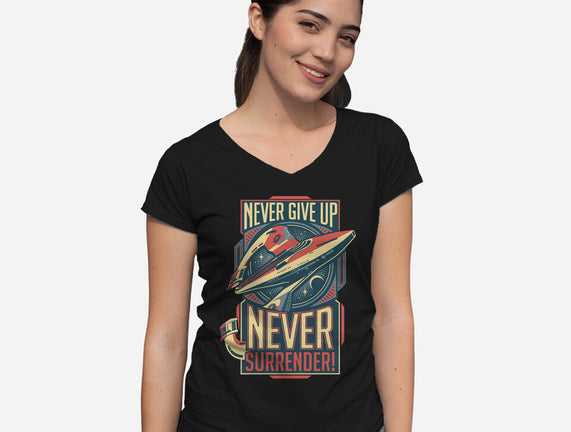 Never Surrender!
