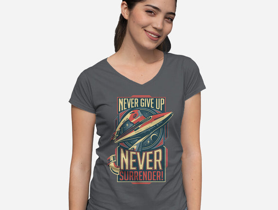 Never Surrender!