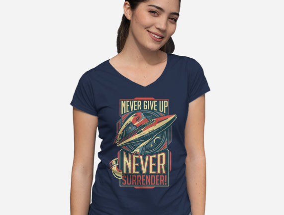 Never Surrender!