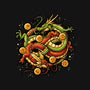 Neverending Dragonz-none fleece blanket-Letter_Q