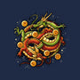 Neverending Dragonz-none glossy sticker-Letter_Q