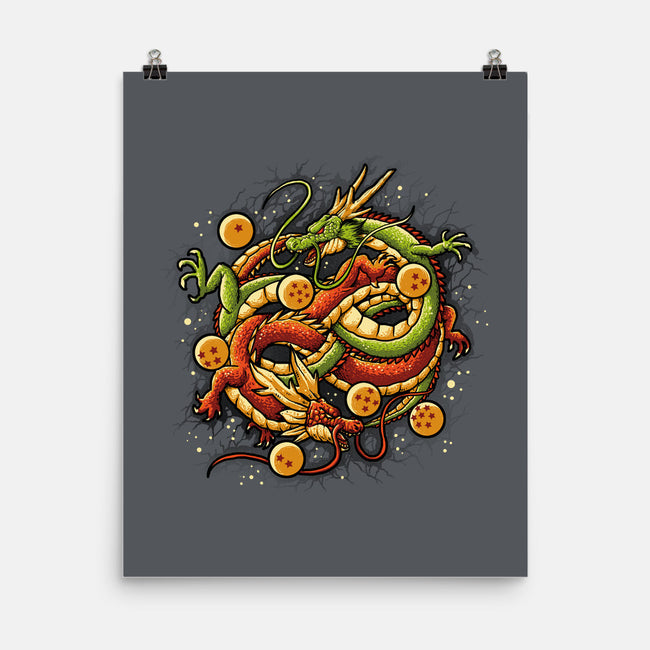 Neverending Dragonz-none matte poster-Letter_Q