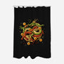 Neverending Dragonz-none polyester shower curtain-Letter_Q