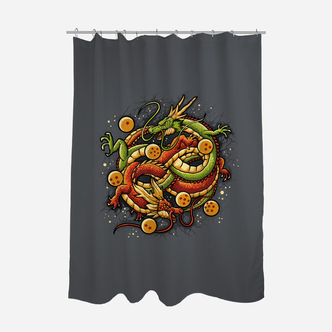 Neverending Dragonz-none polyester shower curtain-Letter_Q