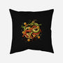 Neverending Dragonz-none non-removable cover w insert throw pillow-Letter_Q