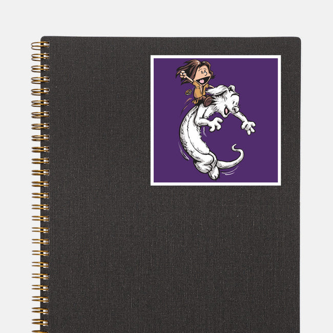 Neverending Imagination-none glossy sticker-DJKopet