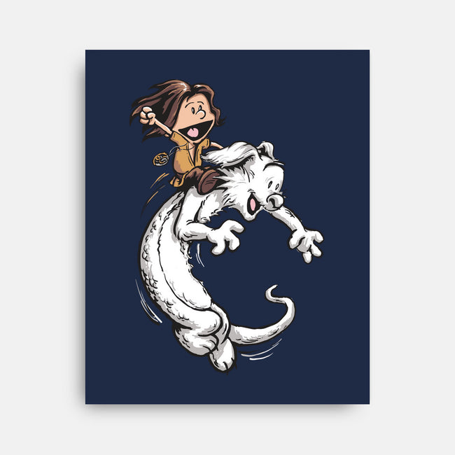 Neverending Imagination-none stretched canvas-DJKopet