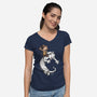 Neverending Imagination-womens v-neck tee-DJKopet