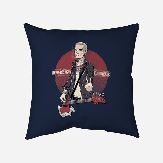 Nevermind the Blood Loss-none non-removable cover w insert throw pillow-kgullholmen