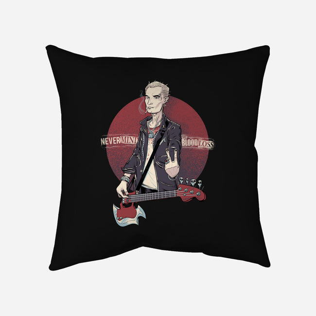 Nevermind the Blood Loss-none removable cover w insert throw pillow-kgullholmen