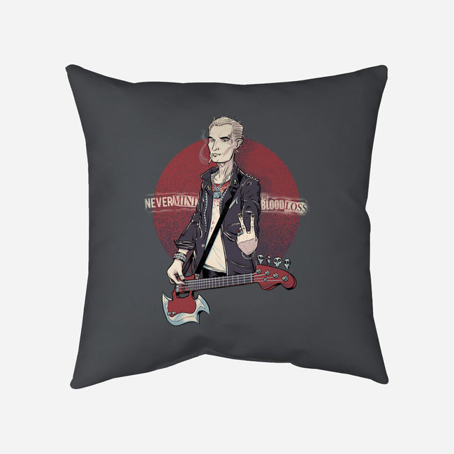 Nevermind the Blood Loss-none removable cover w insert throw pillow-kgullholmen